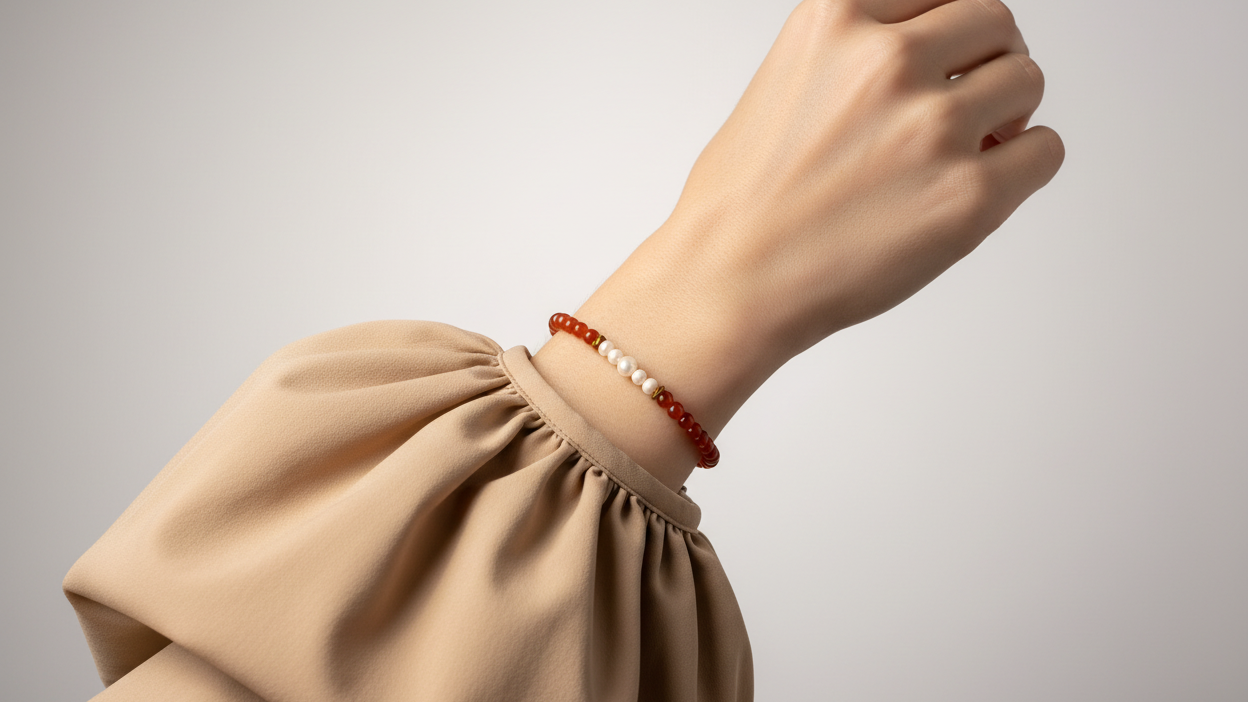 Verschiedene Armbänder mit Verschluss